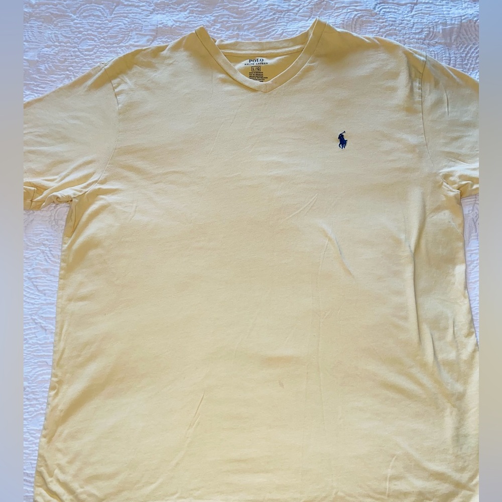 Men’s Polo by Ralph Lauren V-Neck T-Shirt - Picture 5 of 8